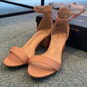 Lulu’s Harper Heels Size 7